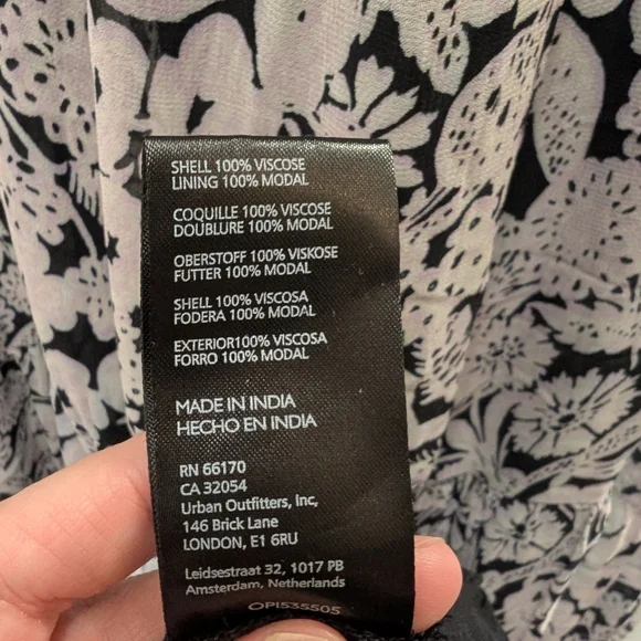 Anthropologie Smocked Midi Dress - Picture 6 of 8